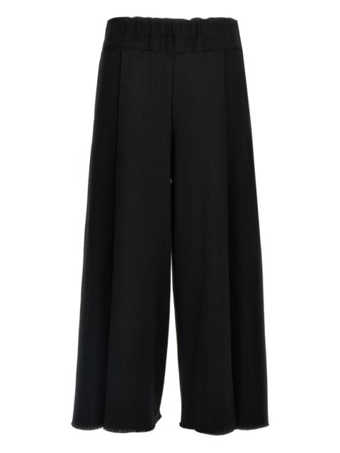 ISSEY MIYAKE pleated elastic-waistband trousers