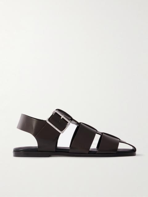 Aeyde Whit Leather Sandals