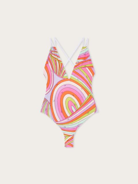PUCCI IRIDE PRINT SWIMSUIT