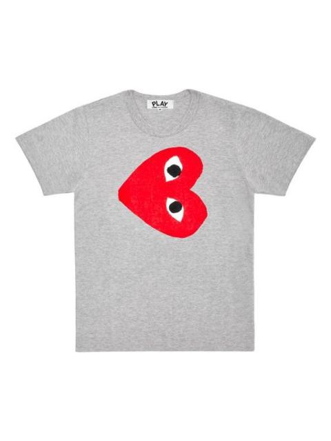 Comme des Garçons PLAY (WMNS) COMME des GARCONS PLAY Side Logo Tee 'Grey' AZ-T263-051