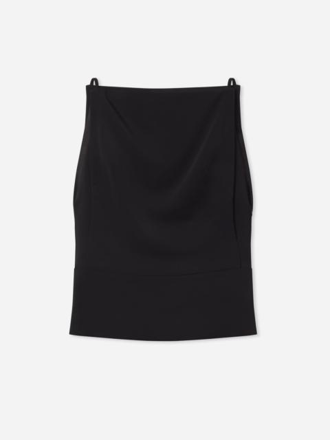 CO Bateau Structured Top in Crepe