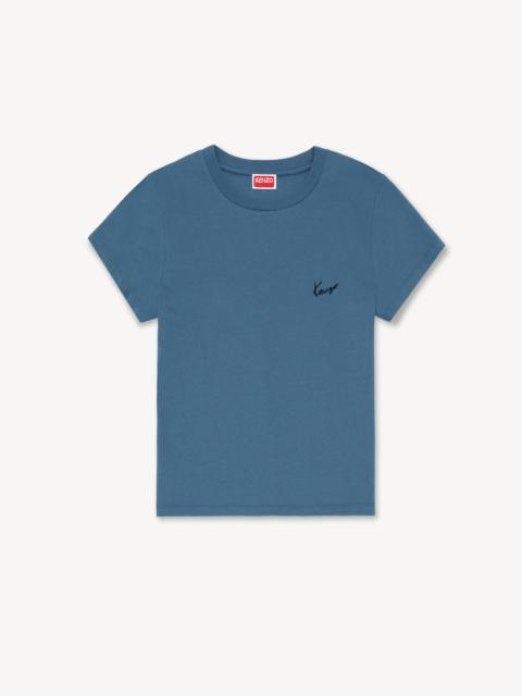 KENZO 'KENZO Signature' embroidered T-shirt in cotton