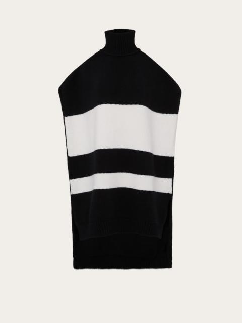 FERRAGAMO Wool poncho