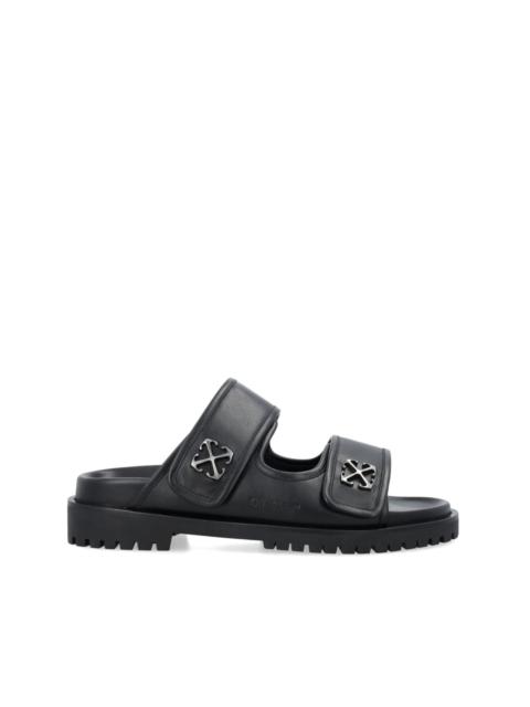 Off-White Arrows-motif leather sandals