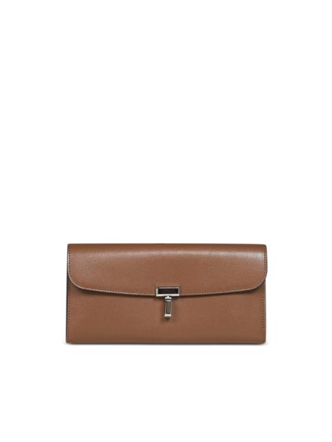 TOTEME T-lock leather wallet