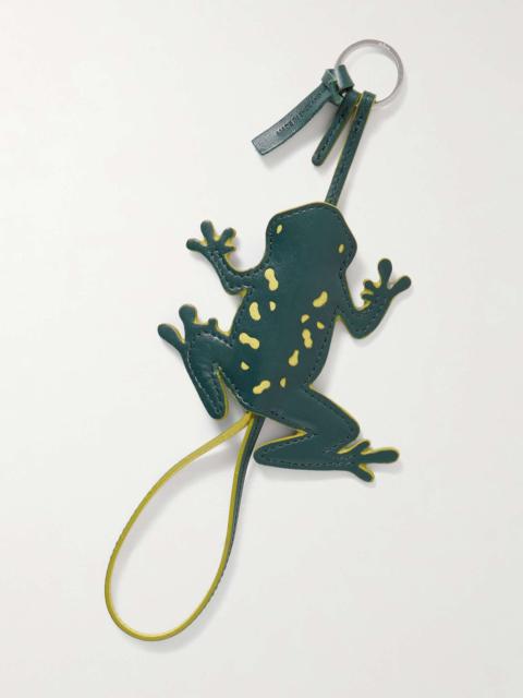 Mulberry Frog Leather Key Fob