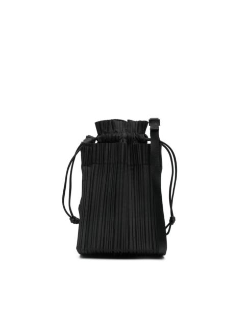 Square Pleats cross body bag