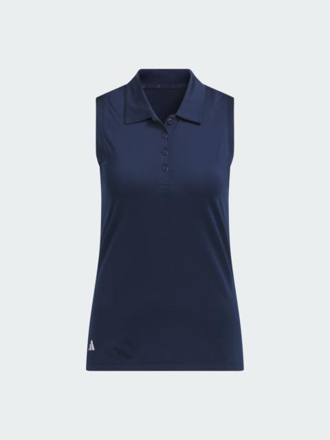 adidas Ultimate365 Solid Sleeveless Polo Shirt