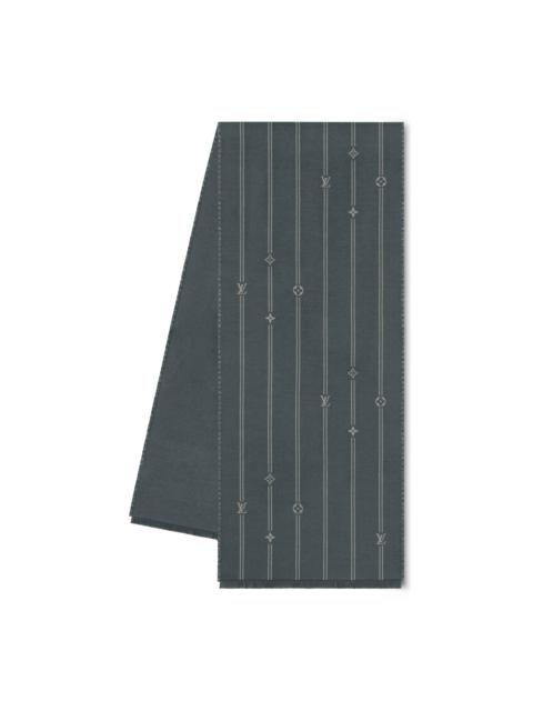 Louis Vuitton Monogram Stripes Scarf