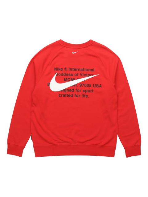 Nike Nike AS Men's Nike Sportswear SWOOSH CRW FT University Red CJ4872-657