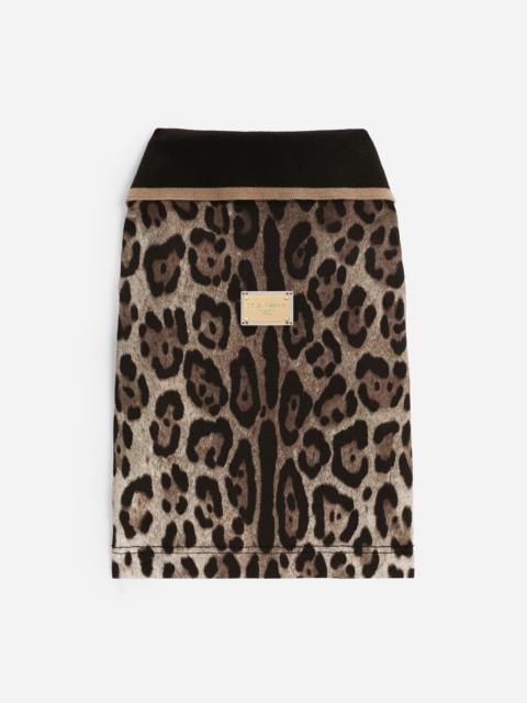 Dolce & Gabbana Cotton dog polo shirt