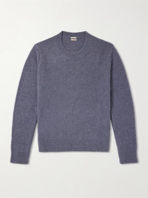 massimo alba Bruce Alpaca-Blend Sweatshirt