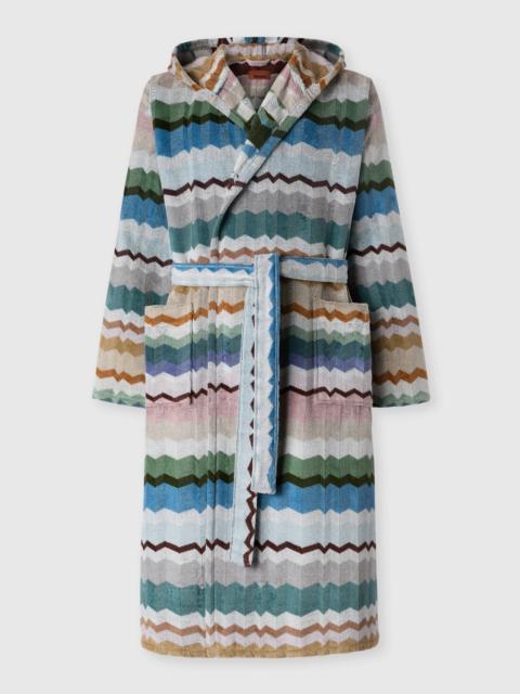 Missoni Eva hooded cotton terry bathrobe