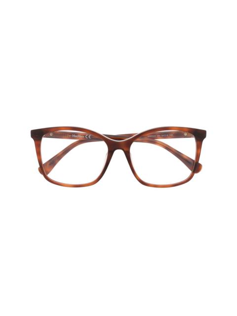 Max Mara rectangle-frame glasses