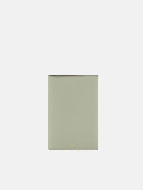 Vince Nappa Leather Passport Case