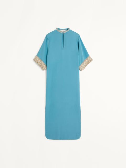 Valentino KAFTAN DRESS IN EMBROIDERED CADY COUTURE