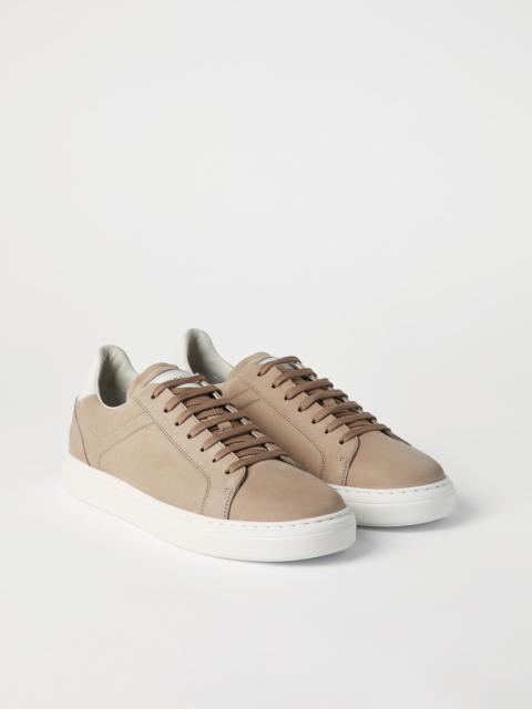 Brunello Cucinelli Nubuck calfskin sneakers