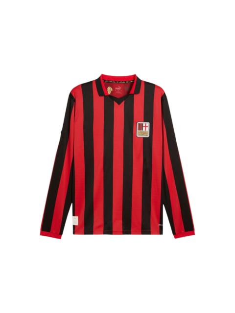 PUMA Puma AC Milan 125th Anniversary Authentic Long Sleeve Jersey Black/Red