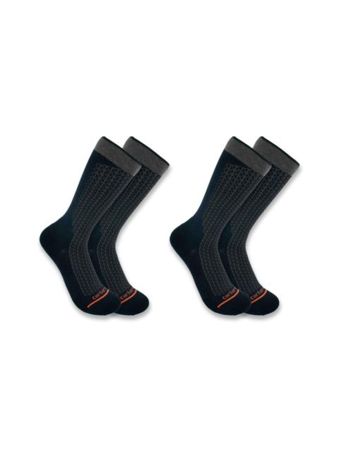 Carhartt Lightweight Durable Crew Sock 2 Pack