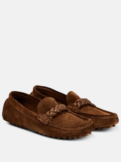 Monza suede loafers