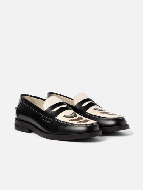 DUKE + DEXTER Wilde Butterfly Penny Loafer - Men's