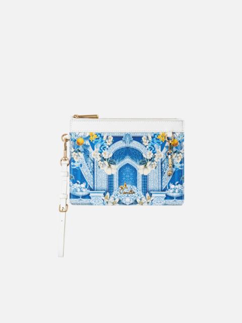 CAMILLA CLUTCH WITH WRISTLET