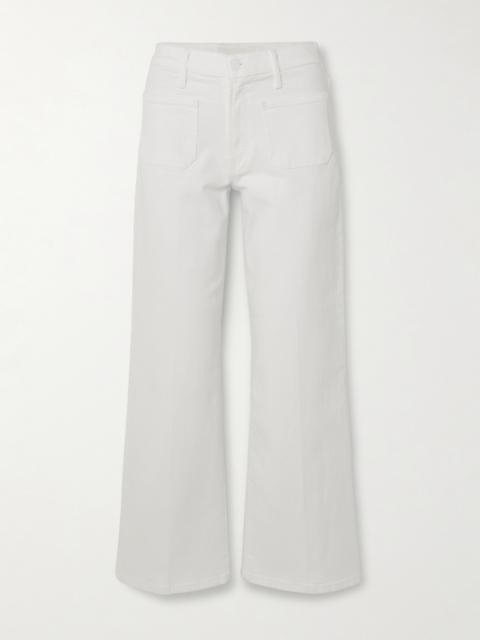 MOTHER Patch Pocket Maven Ankle Mid-rise Straight-leg Jeans