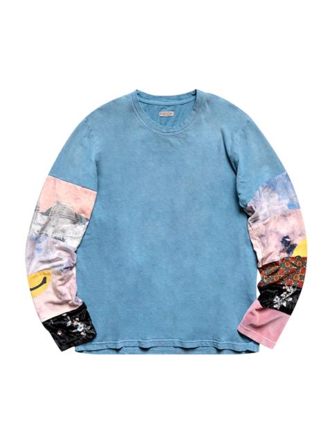 Kapital Kapital Tianzhu Hippie Ron Long-Sleeve Tee 'Blue'