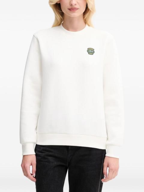 LACOSTE logo-patch sweatshirt