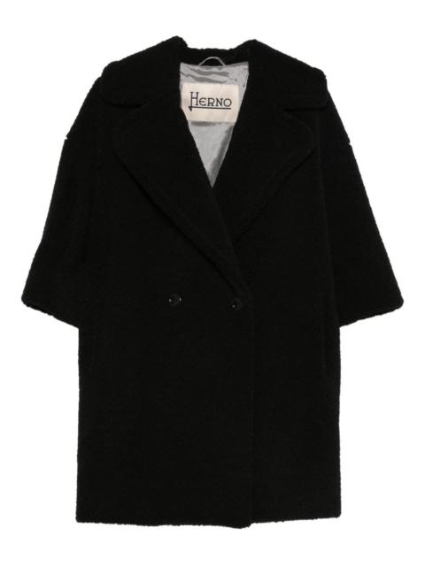 Herno button-fastening coats