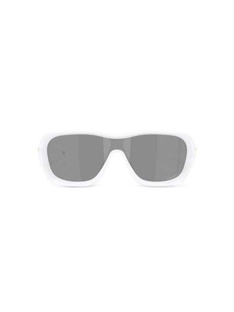 OAKLEY De La Salle geometric-frame sunglasses
