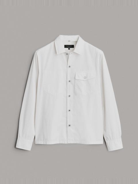 rag & bone Stanton Peached Cotton Long Sleeve Shirt Jacket
Classic Fit Jacket