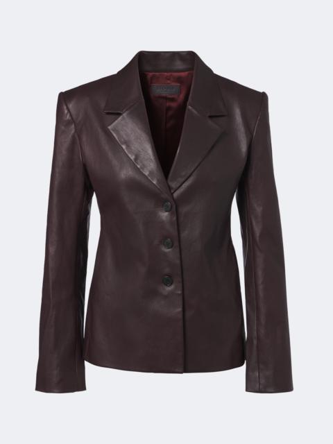 STOULS Helly leather blazer