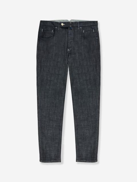 SLOWEAR Slim fit tailored trousers made of stretch denim