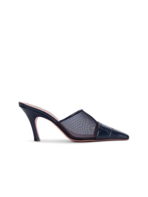 Amina Muaddi Jamie 80 Mesh Mule
