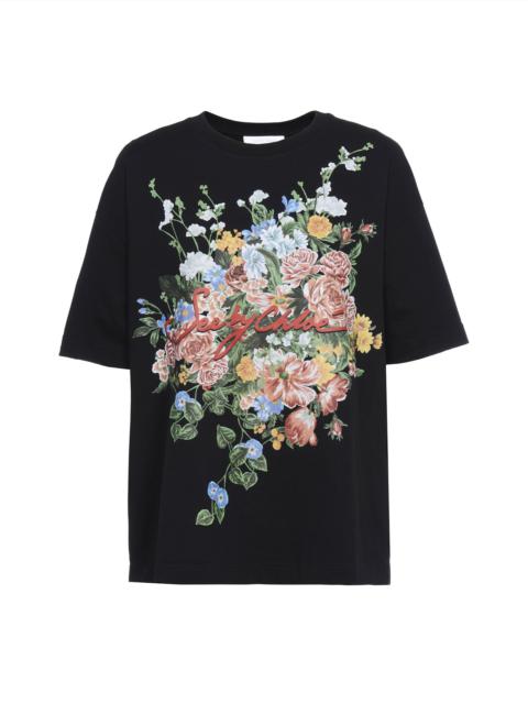 See by Chloé FLORAL-PRINT T-SHIRT