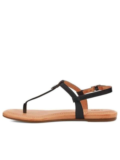 UGG (WMNS) UGG Madeena Sandals Black Brown 1119759-BLLE
