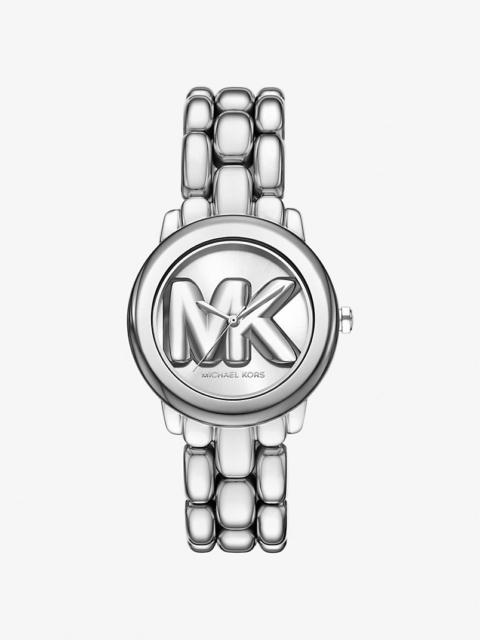 MICHAEL KORS Phoebe Silver-Tone Watch