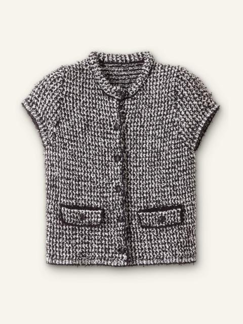 ME+EM Textured Crop Jacket