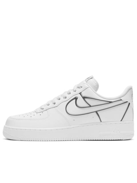 Nike Nike 공기 힘 1 낮은 백색 금속 pewter