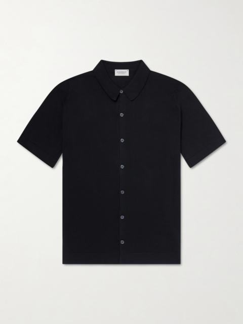 JOHN SMEDLEY Folke Sea Island Cotton Shirt