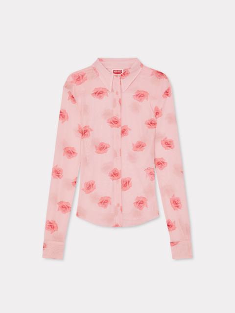 'KENZO Rose' fitted shirt