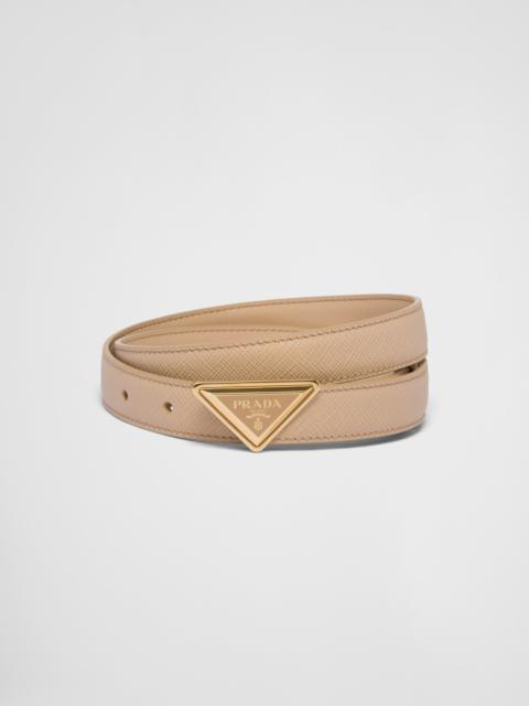 Prada Saffiano leather belt