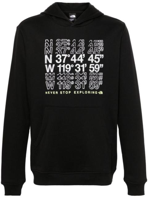 The North Face Coordinates hoodie