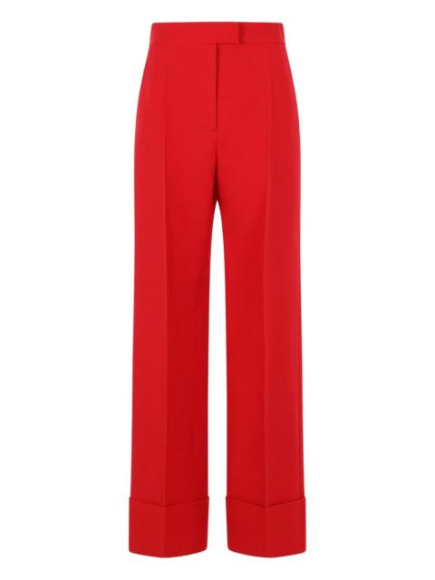 Valentino turn-up hem trousers