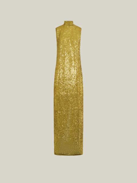 Taller Marmo Miami Disco Dress in Chartreuse