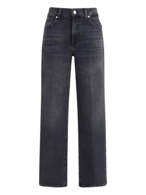 7 For All Mankind Stovepipe five-pocket jeans