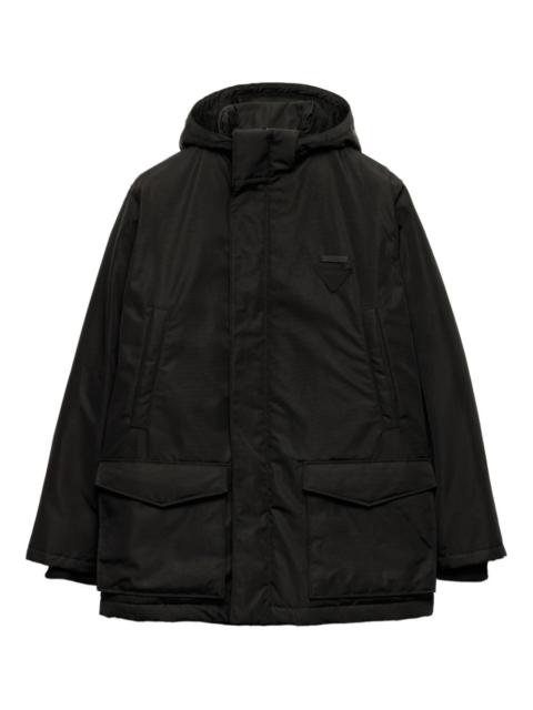 Prada hooded flap-pocket jacket