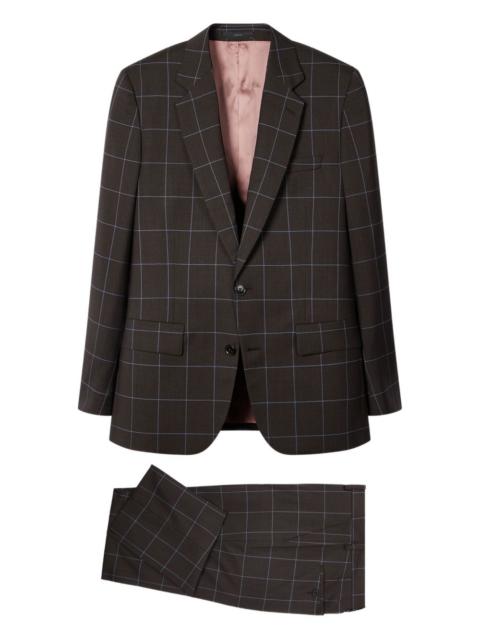 Paul Smith checked single-breasted suit