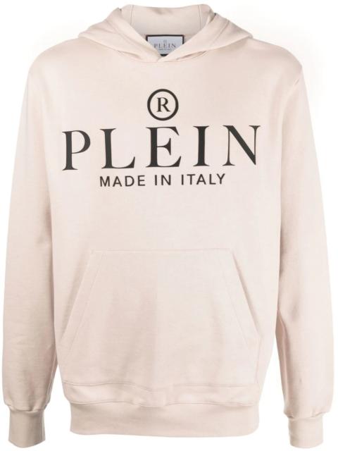 PHILIPP PLEIN logo-print pullover hoodie